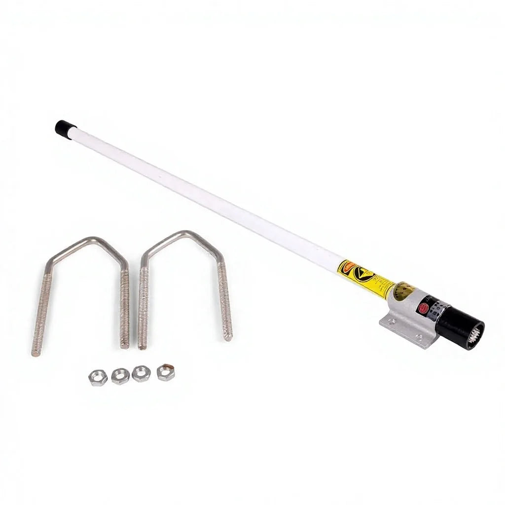 Arronna Marine VHF Base Antenna 156-163MHz Fiberglass Waterproof for Boat Ship Radio Station