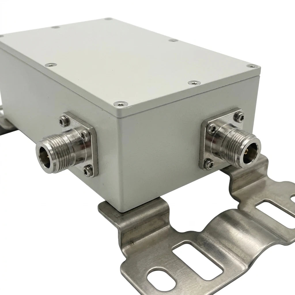 Arronna 920.1-922.8MHz RF Cavity Band Pass Filter N Female Rectangular Filter Box for LTE 5G DAS