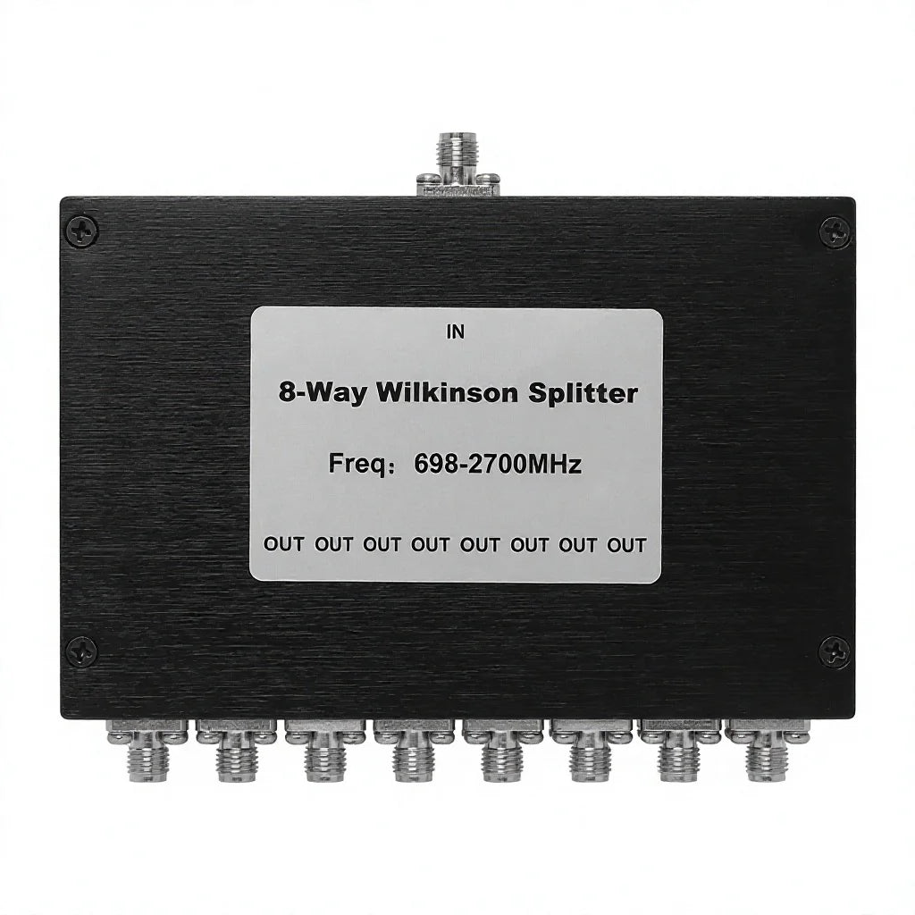 Arronna 698-2700MHz 8 Way Microstrip Power Splitter SMA Female Wilkinson Divider DAS