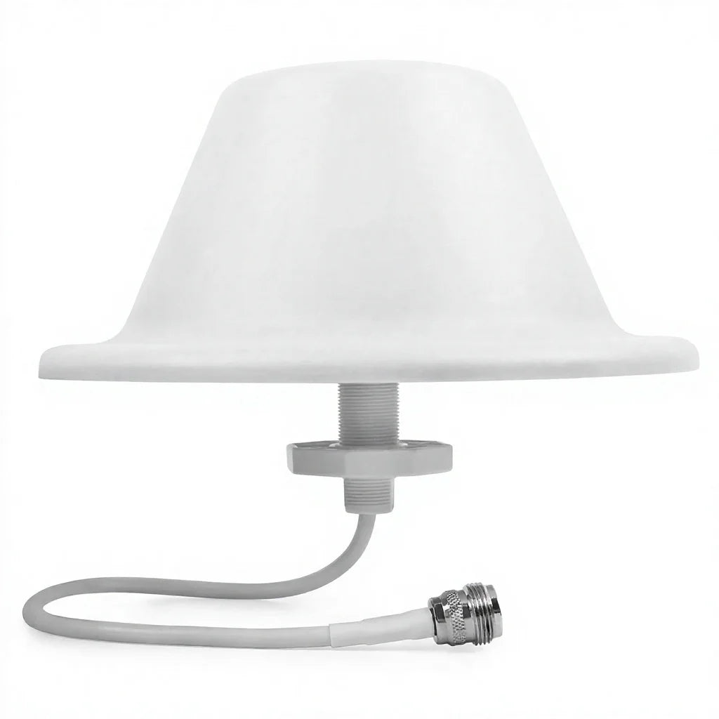 Arronna Indoor WiFi 300m2 Coverage Kit 4-Pack Ceiling Antenna 2.4GHz DAS Omni White Dome N Female