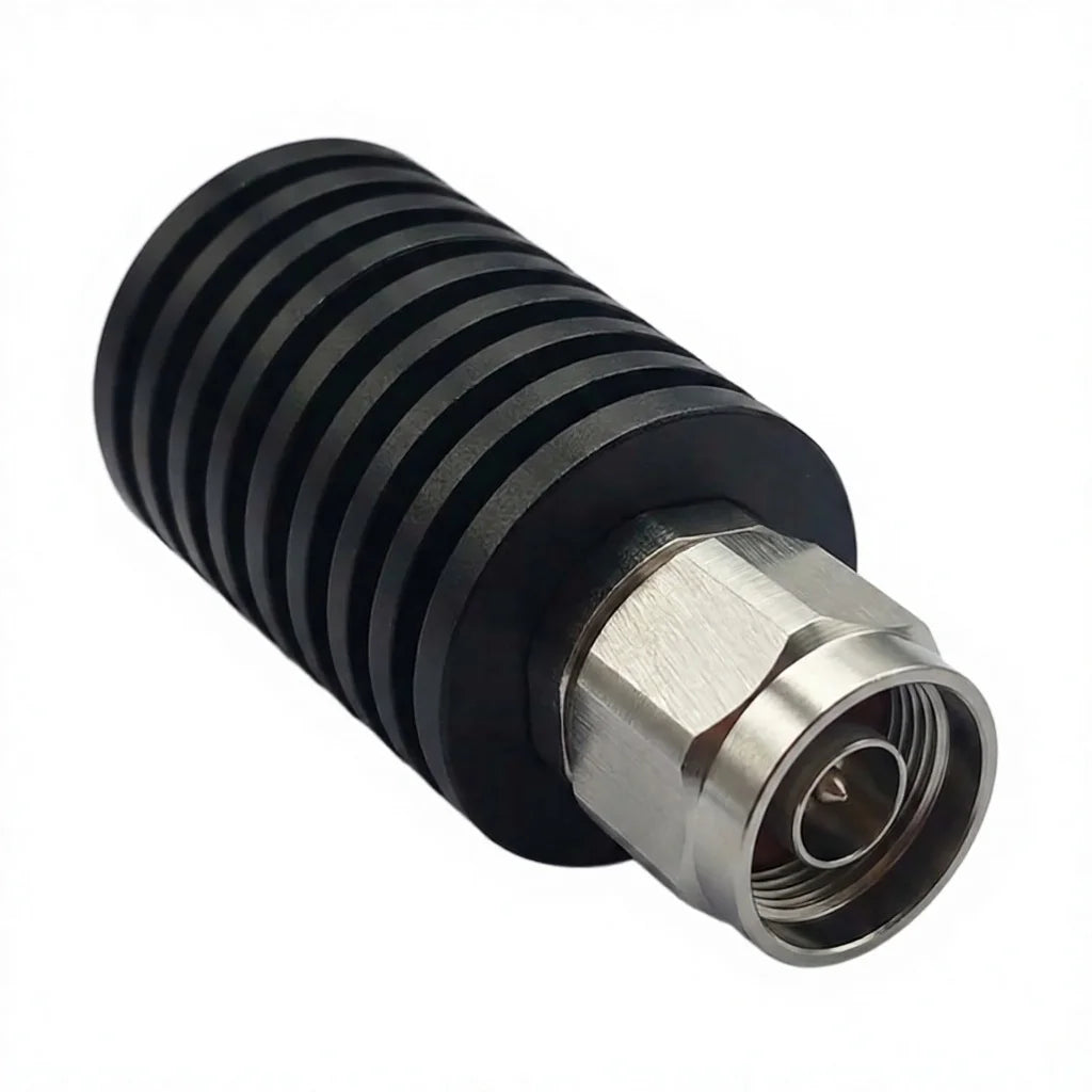 Arronna 50W 50 Ohm RF Dummy Load N Male Coaxial Terminator DC-3GHz Heat Sink