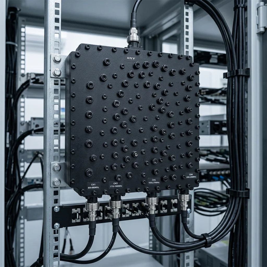 Arronna DAS IBS RF Combiner Duplexer 800-960 1710-1880 1920-2170 2500-2690MHz Indoor Coverage Signal Distribution
