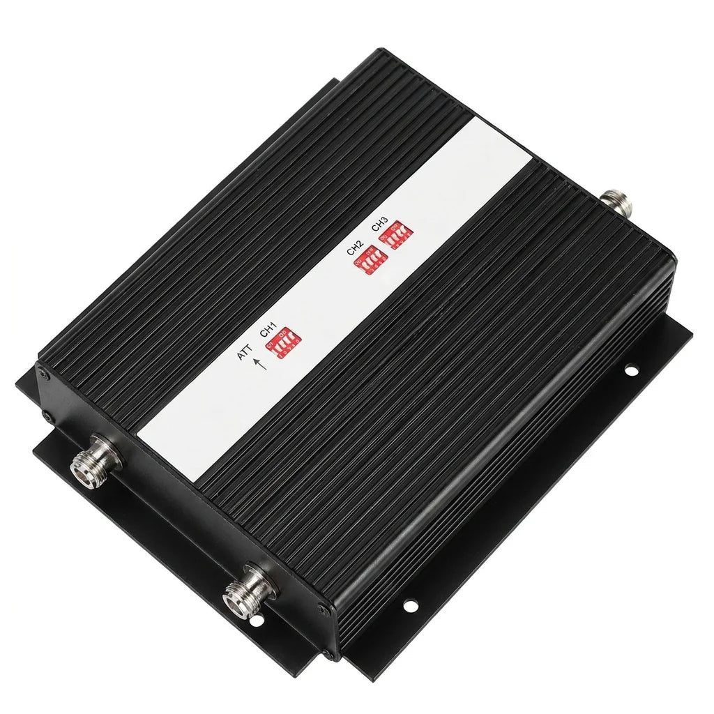 Arronna Tri-Band Network Repeater Signal Booster 900/1800/2100MHz 27dBm 3G 4G LTE