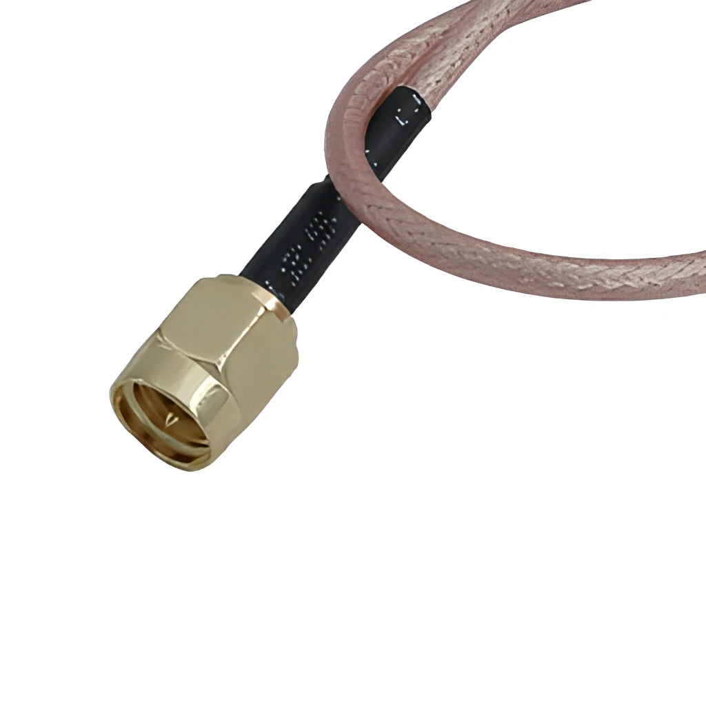 1m SMA Male to SMA Male Extension Cable 50 Ohm Pigtail for 4G 5G WiFi Antenna Connection