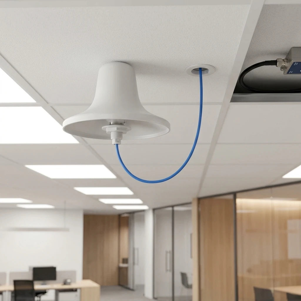 Arronna 698-6000MHz Indoor Omni Directional DAS Ceiling Antenna Low PIM N Female 5G Full Band