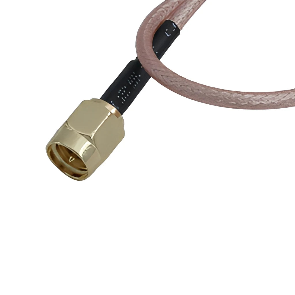 1m SMA Male to SMA Male Extension Cable 50 Ohm Pigtail for 4G 5G WiFi Antenna Connection