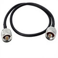 RG58 N Male to N Male Coaxial Cable 50 Ohm Feed Line for Outdoor Antenna Budget Installation