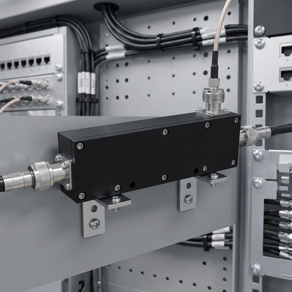 Arronna 698-2700MHz 5dB RF Directional Coupler N Female Flange DAS Telecom