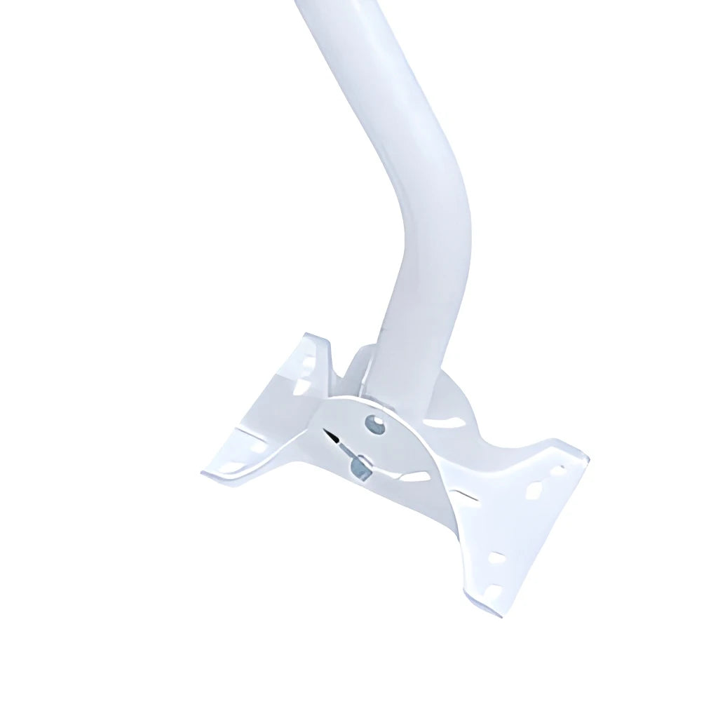 5G Bridge Antenna L Type Wall Mount Bracket 38mm Pole Thickened Steel for Outdoor CPE AP