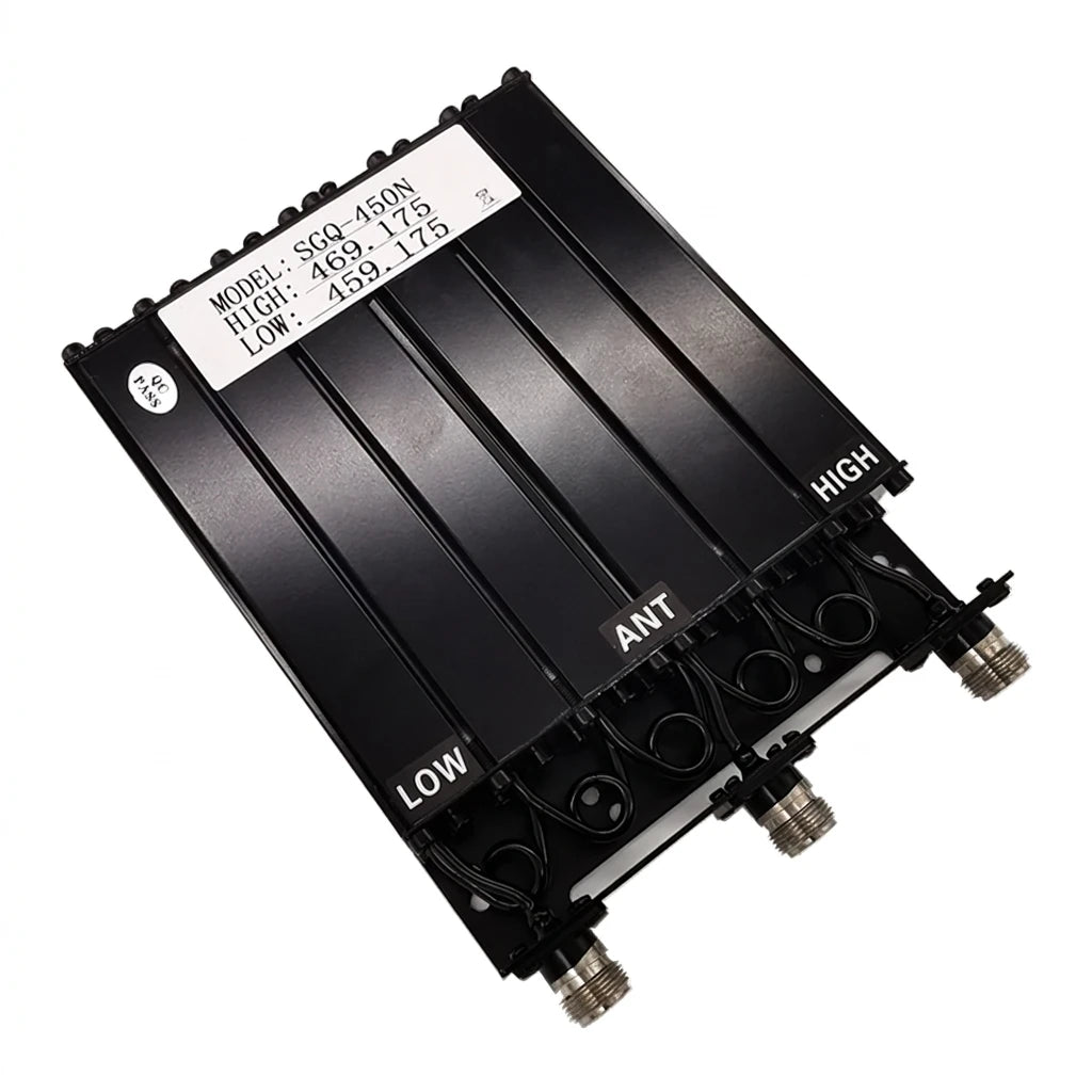 Arronna UHF 6 Cavity Duplexer 459.175 469.175 MHz N Female Repeater Cavity Duplexer Filter