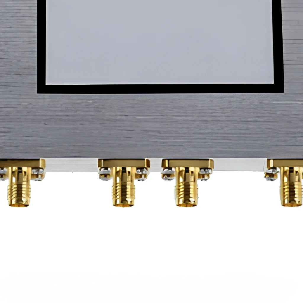 SMA 4 Way Power Splitter Wilkinson Divider 380-2500MHz RF Combiner for Test System