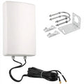 Arronna 5G 4G LTE 2x2 MIMO Outdoor Directional Panel Antenna Dual SMA Male External CPE Antenna 698-3800MHz