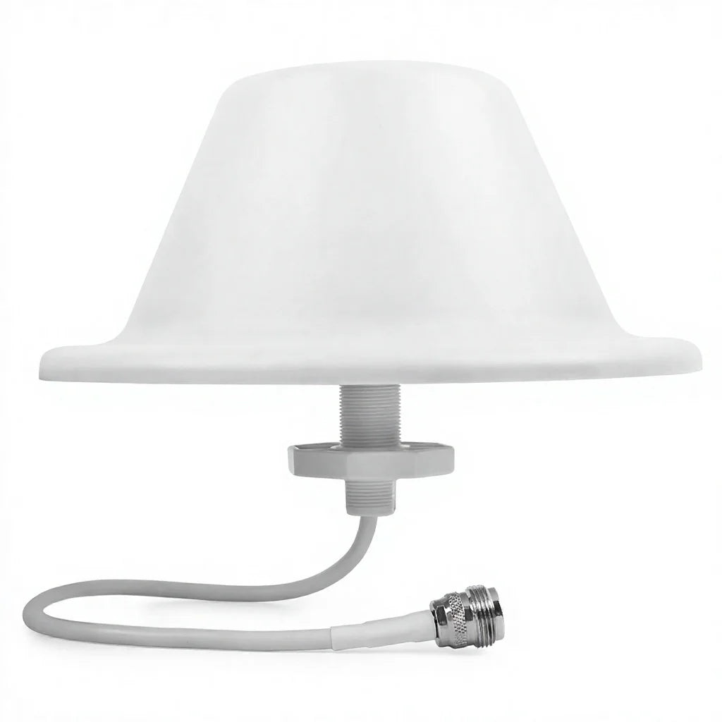 Arronna Indoor WiFi 500m2 Coverage Kit 6-Pack Ceiling Antenna 2.4GHz DAS Omni White Dome N Female