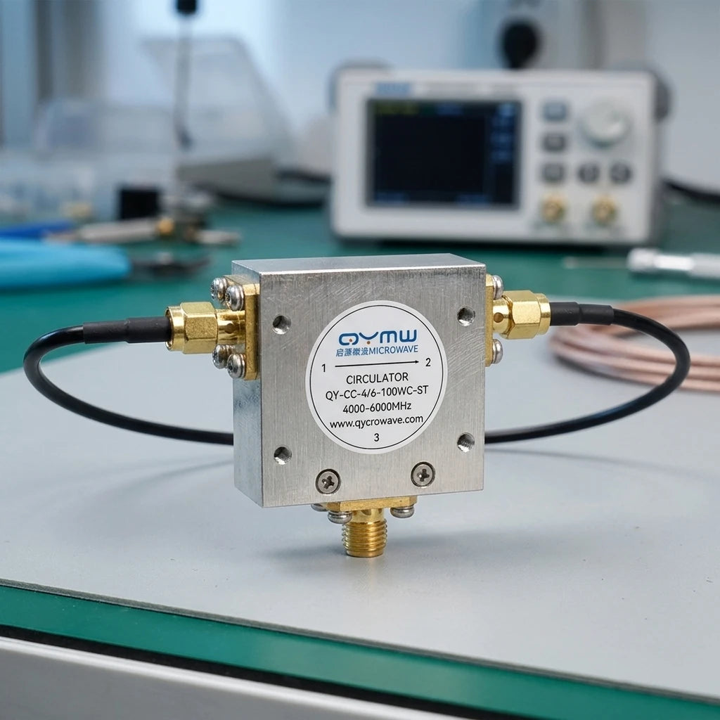 Arronna 4-6GHz C Band 100W RF Circulator 3 Port SMA Female Coaxial Circulator Base Station Grade