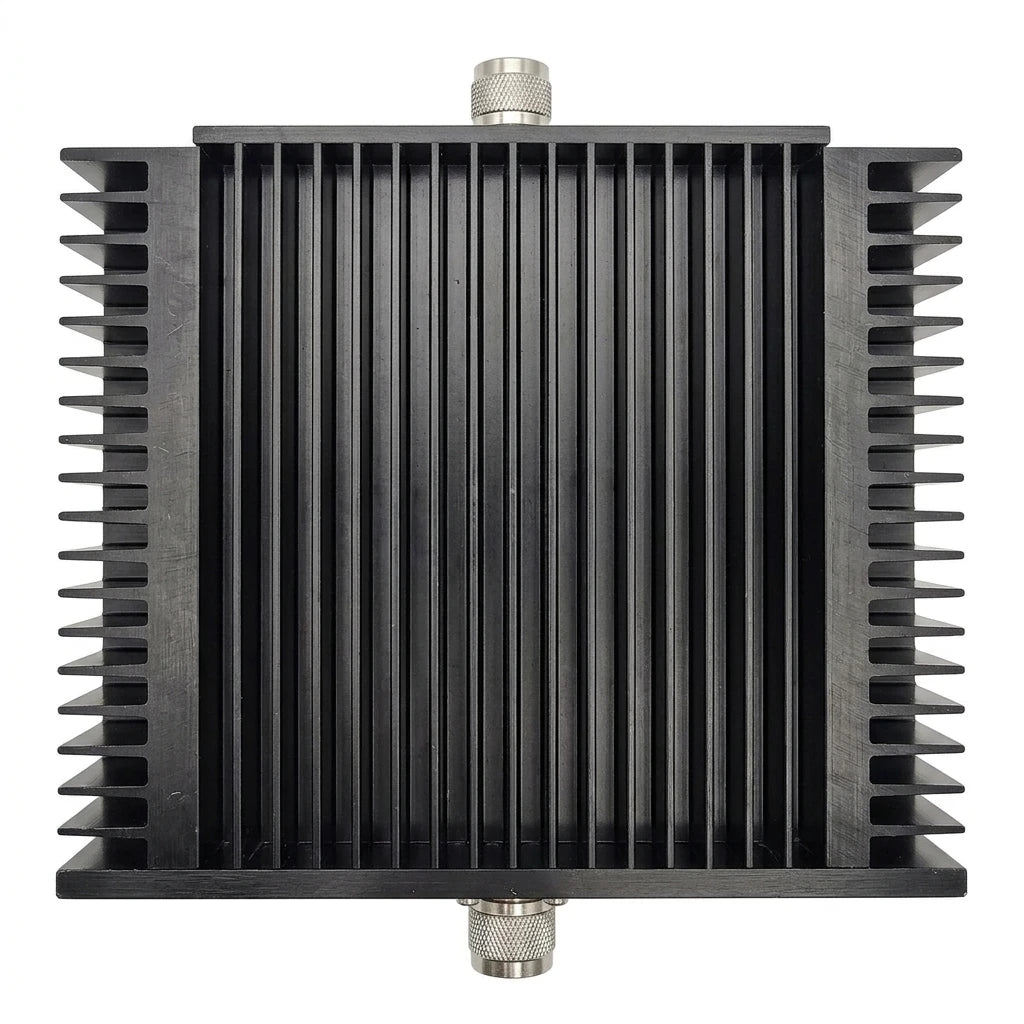 Arronna 500W Coaxial Dummy Load Termination N Female 50 Ohm DC-4GHz Finned Heatsink RF Testing