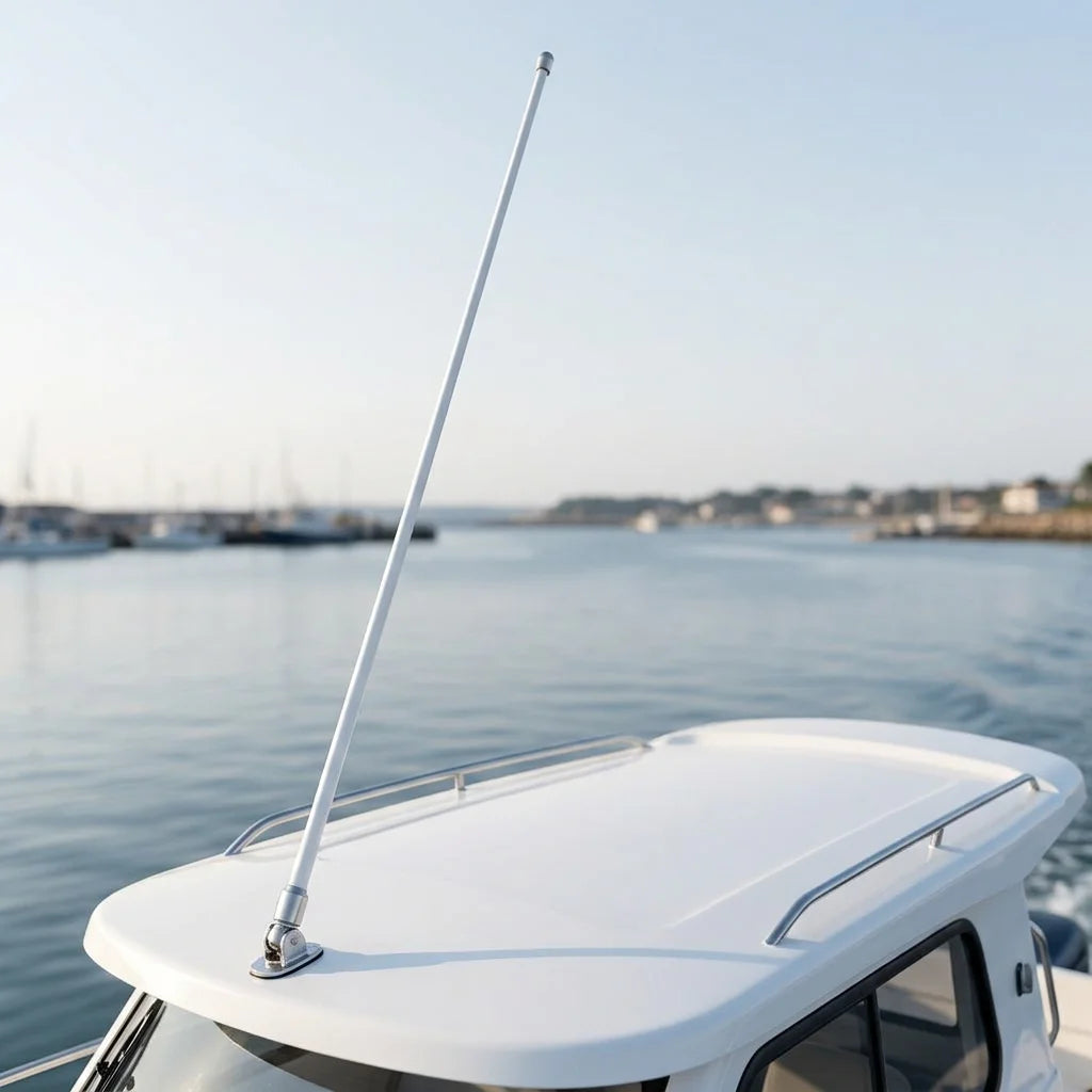 Arronna Marine VHF AIS Antenna 153-165MHz Fiberglass Omnidirectional Boat Ship Radio Navigation Rod