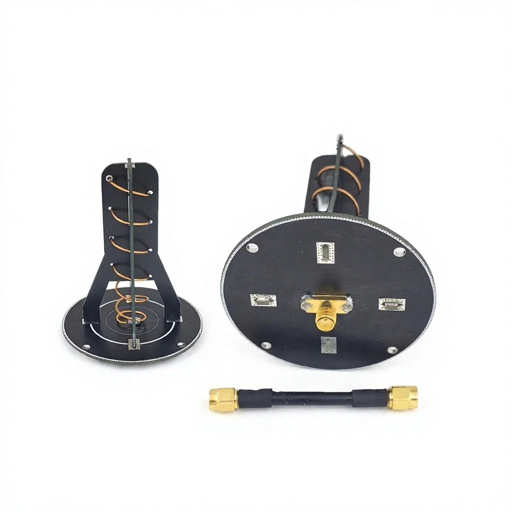 Arronna 5.8GHz 13.8dBi Directional Helix Antenna Circular Polarized LHCP RHCP Video Receiver FPV Goggles Ground Station