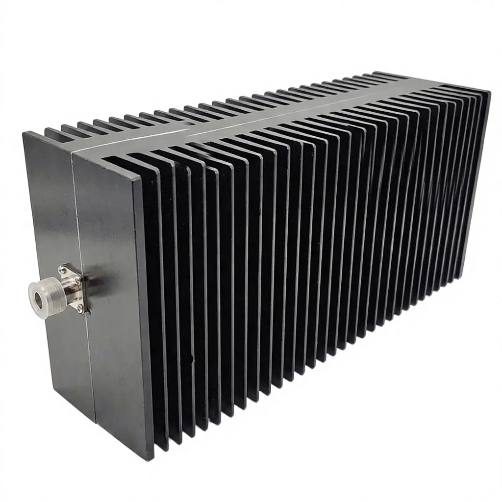 Arronna 500W Coaxial Dummy Load Termination N Female 50 Ohm DC-4GHz Finned Heatsink RF Testing