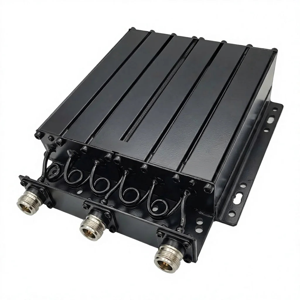 Arronna UHF Duplexer 400-470MHz 6 Cavity 30W N Female 50 Ohm for Repeater Antenna Filter