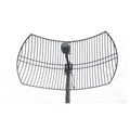 High Gain 48dBi Parabolic Dish Antenna - Industrial Long Range Point-to-Point Wireless Outdoor Network Bridge