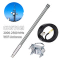 In Stock High Gain Waterproof 2.4G WiFi WiMAX Omni Fiberglass Antenna with Vertical Polarization for Outdoor Long Distance