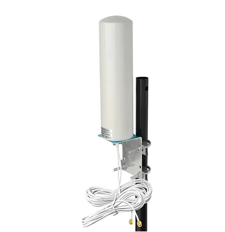Long Range 20 km Dual Band 2.4G 5G MIMO WiFi Router Antenna for SM a Connector Outdoor Omni Base Station Antenna Vertical