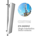 Sector Antenna 2400-2700MHz Wifi Wimax 4g 5g Lte Base Station Panel Antenna for Singal Booster Amplifier Repeater Router Bridge