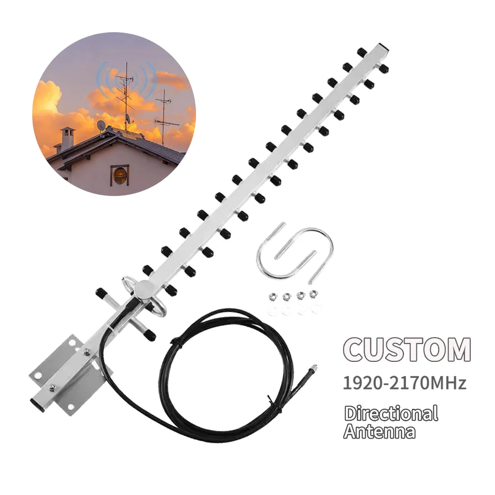 Sector Antenna GSM 2G 3G 4G 5G WiFi Outdoor High Gain Vertical LPDA Directional Yagi WiFi Extender Bridge AP CPE Repeater