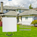Sector LoRa/LPWAN External Omni Outdoor Panel Patch Antenna High Gain 14dBi 1710-2700MHz Long Range Directional Flat