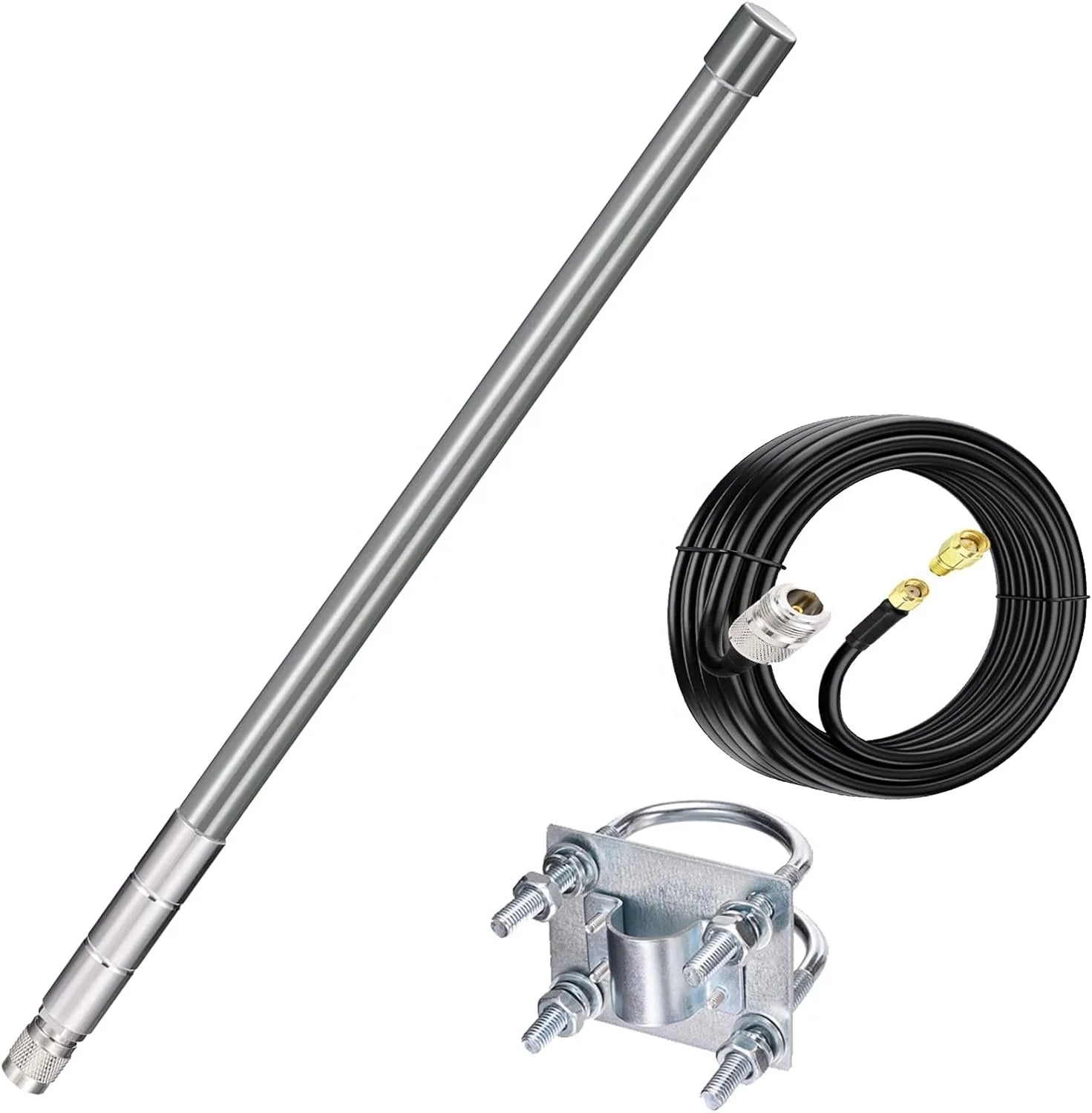 Top Pick Lora 915MHz GSM Omni Fiberglass Wifi Antenna for Cattle Ranch Monitoring Stable Coverage