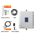 Tri-Band 900 1800 2100 2600 4G Signal Booster with 70DB Gain and 500-1000m Coverage for Indoor Weak Signal
