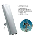 Wifi Wimax2.4G/5.8GHz MIMO Directional 10km signal Coverage Long Range Basestation for Bridge Access Point CPE sector antenna